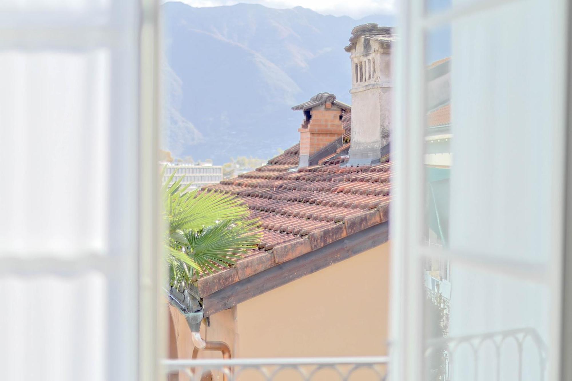 Caffe Dell'Arte Boutique Rooms Locarno Bagian luar foto
